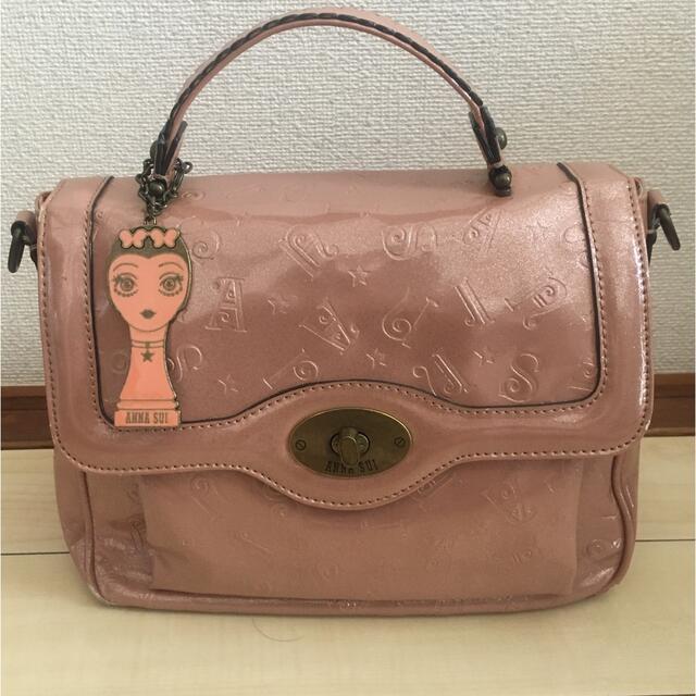 ANNA SUI(アナスイ)のANNA SUI 3way エナメルバッグ レディースのバッグ(ハンドバッグ)の商品写真