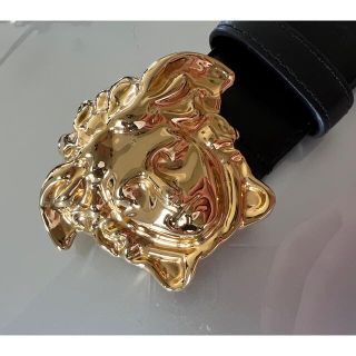 ヴェルサーチ(VERSACE)の正規品 VERSACEメデューサ ベルト 黒(ベルト)