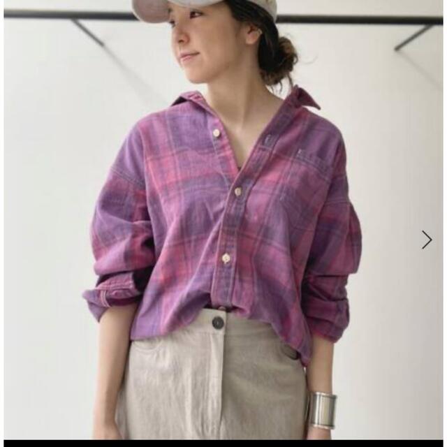 L'Appartement DEUXIEME CLASSE(アパルトモンドゥーズィエムクラス)のPanettoneさま専用☆REMI RELIEFCheck Shirt レディースのトップス(シャツ/ブラウス(長袖/七分))の商品写真