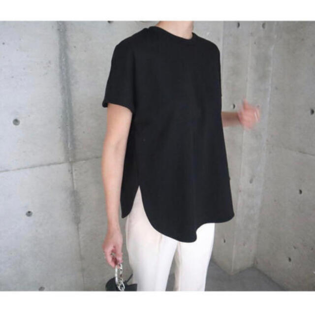 IENA - ella アシンメトリーTシャツの通販 by choco's shop|イエナ ... ella❤︎アシメトリーT ブラック