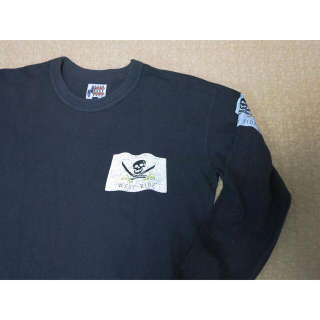WESTRIDE(ウエストライド)のWESTRIDE　ウエストライド　ロンT　ブラック メンズのトップス(Tシャツ/カットソー(七分/長袖))の商品写真