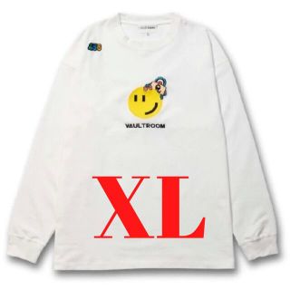 vaultroom "456" L/S TEE / WHT(Tシャツ/カットソー(七分/長袖))