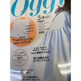 セオリー(theory)のoggi付録　セオリーシンプルビッグトート(トートバッグ)