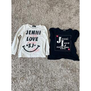 ジェニィ(JENNI)のシスタージェニィ　ロンT&Tシャツ二枚組　110(Tシャツ/カットソー)