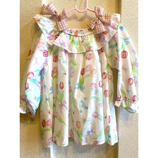 mezzo piano(メゾピアノ)のmezzo piano★新作トップス★使用一度 キッズ/ベビー/マタニティのキッズ服女の子用(90cm~)(ブラウス)の商品写真