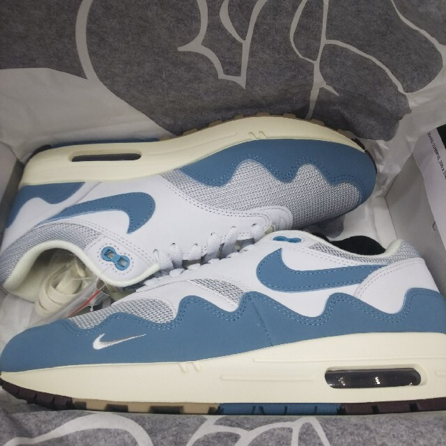 26.5cm Patta Nike Air Max 1 Noise Aqua