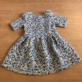 プチバトー(PETIT BATEAU)のひさみ様専用‼️プチバトー　人気花柄ワンピース5ans(ワンピース)