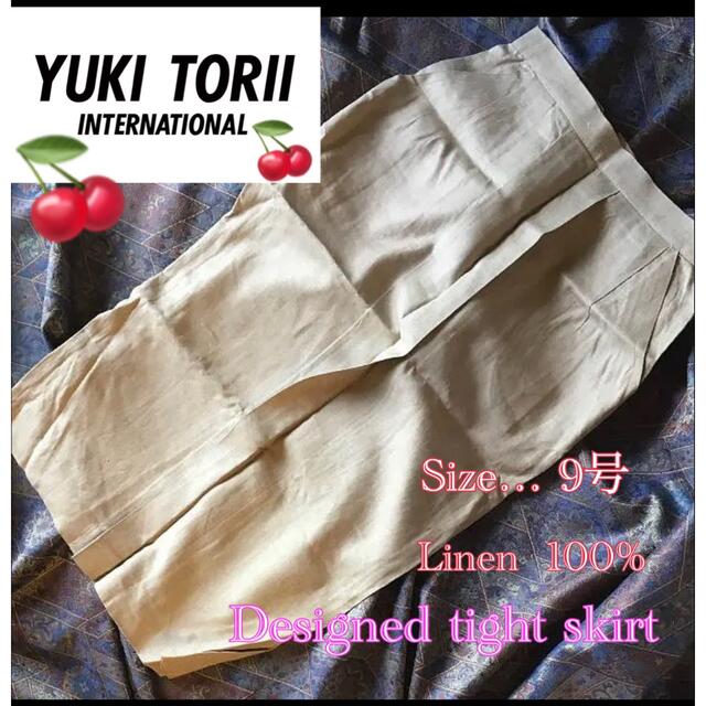 YUKI TORII INTERNATIONAL(ユキトリイインターナショナル)の未使用 ♥︎YUKI TORII INTERNATIONAL♥︎タイトスカート レディースのスカート(ロングスカート)の商品写真