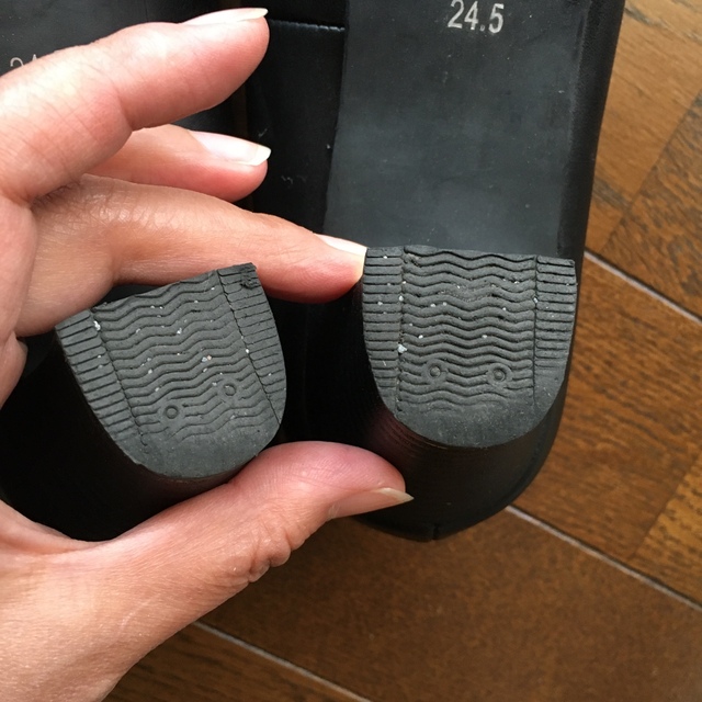 青山(アオヤマ)のリクルート　就活　パンプス　入学式　24.5 レディースの靴/シューズ(ハイヒール/パンプス)の商品写真