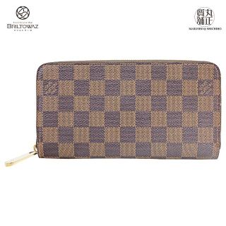 ルイヴィトン(LOUIS VUITTON)のルイヴィトン ジッピーウォレット 旧型 ダミエ N60015 ラウンドファスナー(財布)