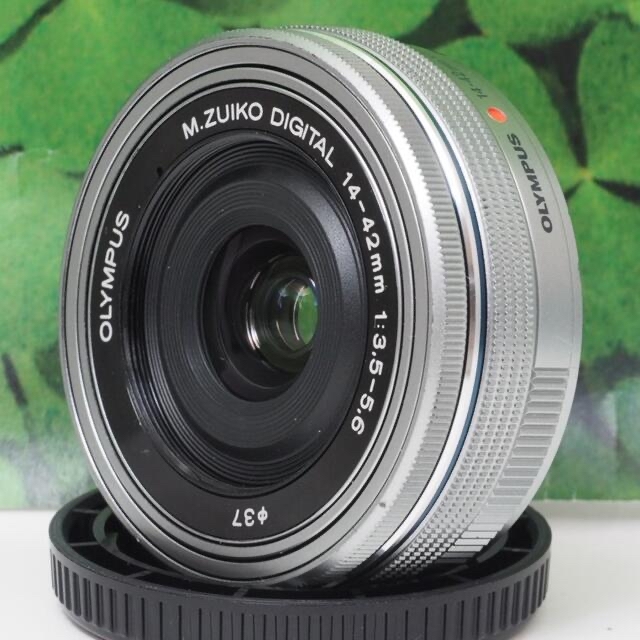 【美品】オリンパスM.ZUIKO12-42mm❤️パンケーキズームレンズ❤️