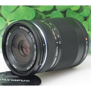 オリンパス(OLYMPUS)の【美品】オリンパスM.ZUIKO40-150mm望遠レンズスポーツ撮影で大活躍(レンズ(ズーム))