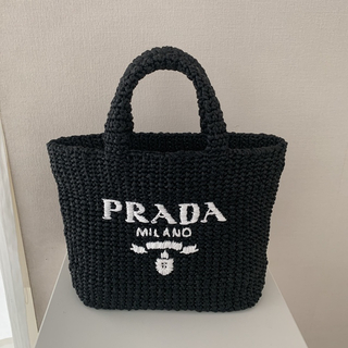 プラダ(PRADA)の新品　PRADA プラダ  ラフィア　トートバッグ(トートバッグ)