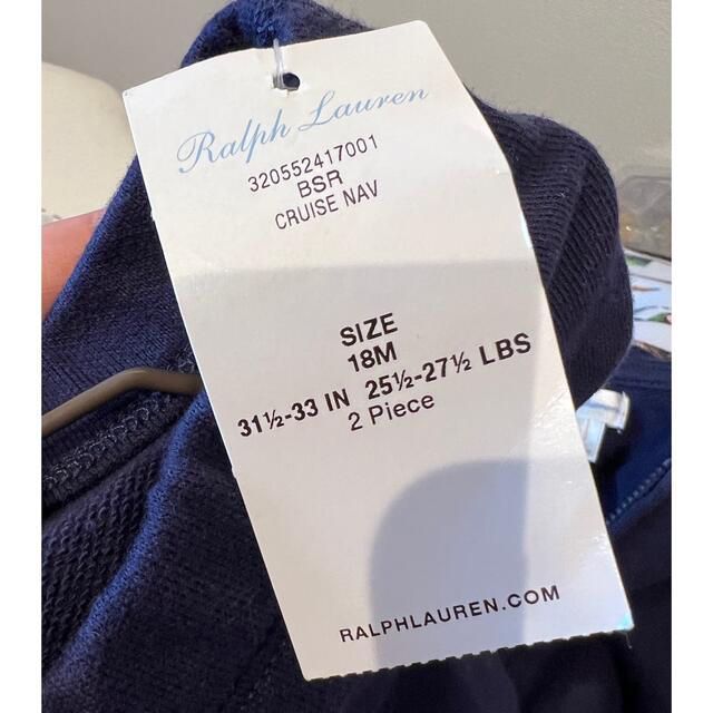 Ralph Lauren(ラルフローレン)のラルフローレン　Ralph Lauren  18M セットアップ キッズ/ベビー/マタニティのベビー服(~85cm)(その他)の商品写真