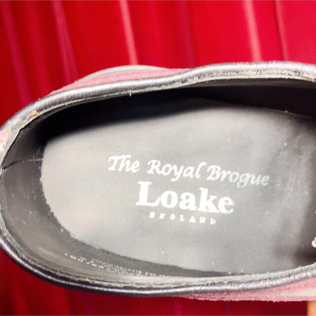 Loake(ローク)の【未使用】ローク ウイングチップ 別注 シューツリー 付 メンズの靴/シューズ(スニーカー)の商品写真
