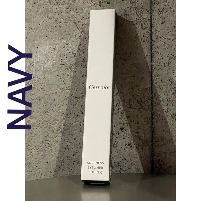 Cosme Kitchen(コスメキッチン)のNAVY Celvoke シュアネスアイライナーリキッド コスメ/美容のベースメイク/化粧品(アイライナー)の商品写真