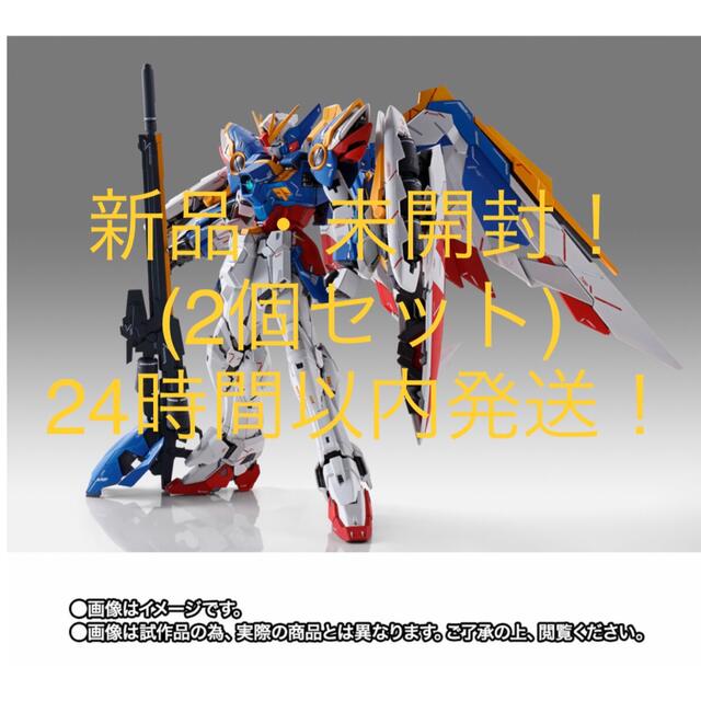 BANDAI(バンダイ)のウイングガンダム（EW版）Early Color ver. 2個セット！ エンタメ/ホビーのおもちゃ/ぬいぐるみ(プラモデル)の商品写真