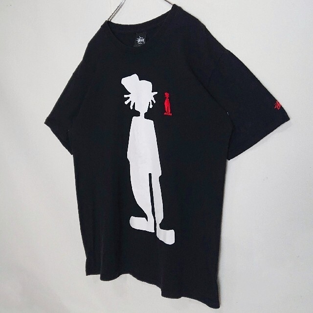 安い格安】 stussy ステューシー☆ワンポイント刺繍ロゴ 片ポケtシャツ