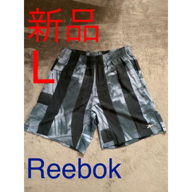 Reebok(リーボック)のReebok　新品　Lサイズ　ハーフパンツ　定価6500円 メンズのパンツ(ショートパンツ)の商品写真