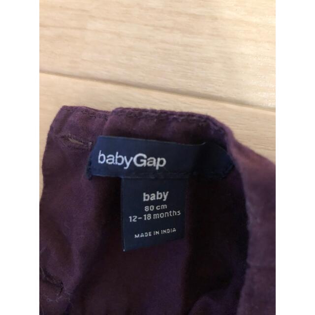 babyGAP(ベビーギャップ)のbabyGAPの花柄レース刺繍のキッズワンピース80cm キッズ/ベビー/マタニティのベビー服(~85cm)(ワンピース)の商品写真