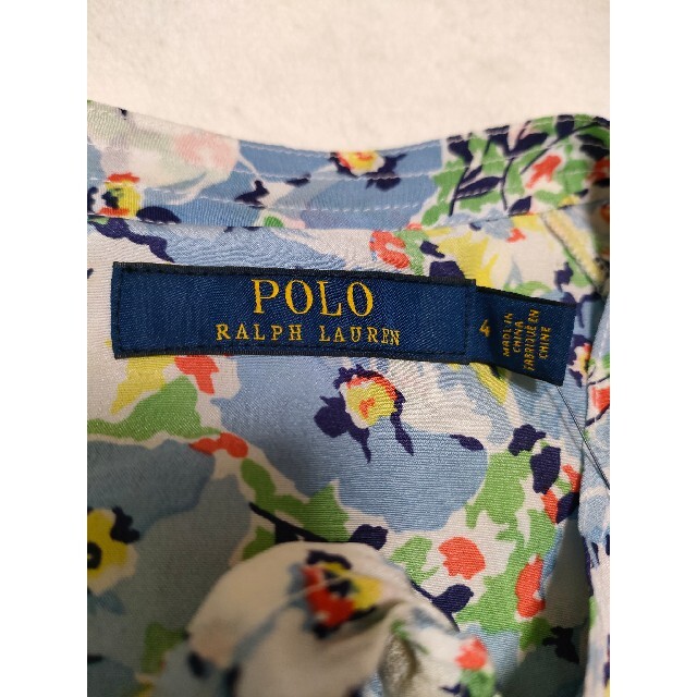 POLO RALPH LAUREN(ポロラルフローレン)のPOLO RALPH LAUREN 花柄　シルク　ワンピース　スカート　マキシ レディースのワンピース(ロングワンピース/マキシワンピース)の商品写真