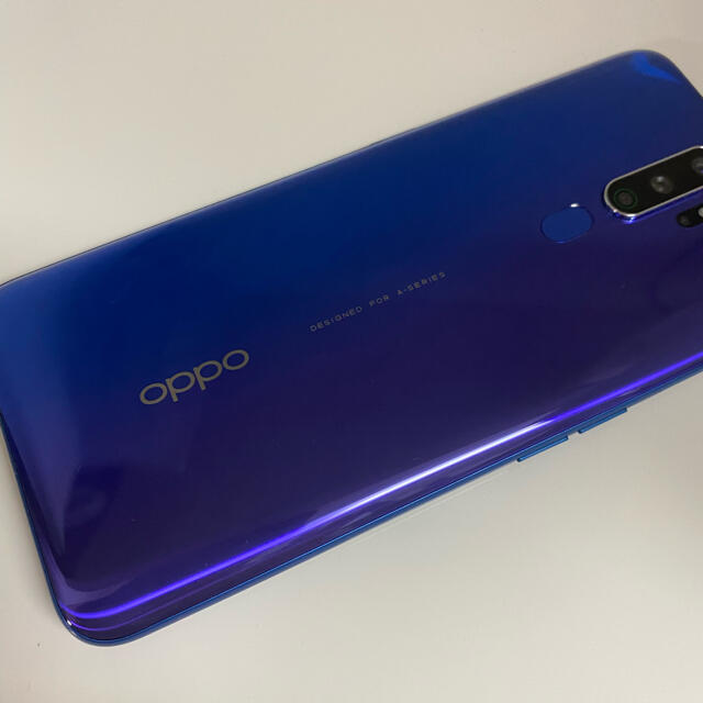 OPPO A5 2020 ブルー 版 1