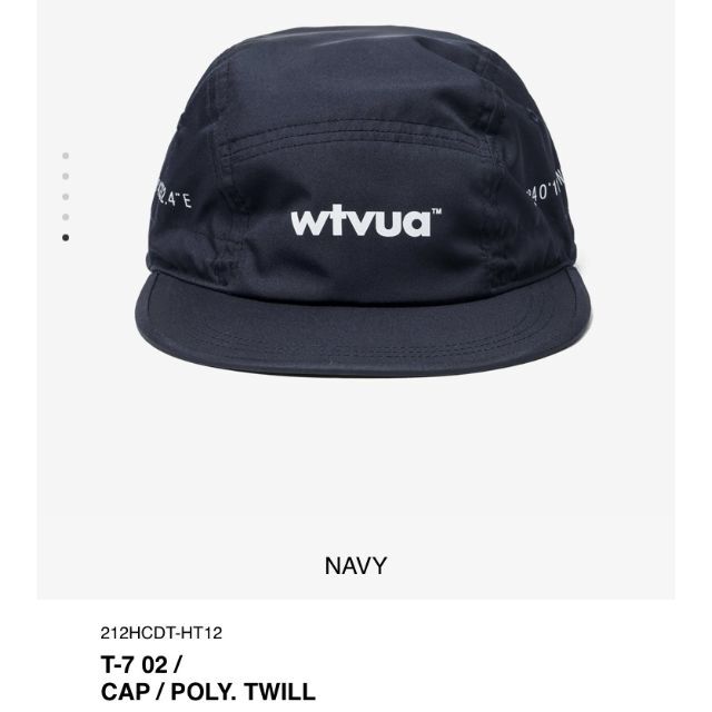 NAVY 21AW WTAPS T-7 02 / CAP / POLY. TWメンズ