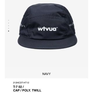 ダブルタップス(W)taps)のNAVY 21AW WTAPS T-7 02 / CAP / POLY. TW(キャップ)