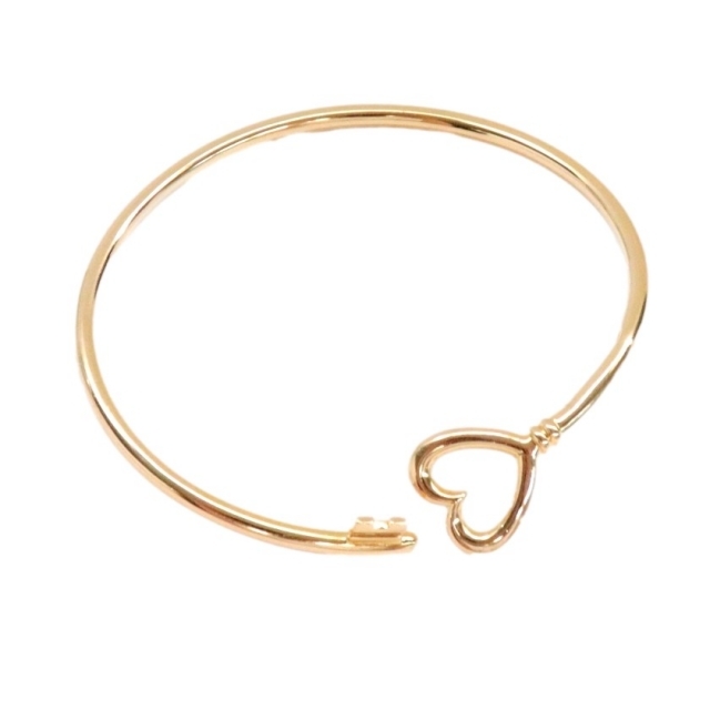 Tiffany & Co. - 美品 ティファニー ハートキー バングル K18YG イエローゴールド ブレスレット レディース ジュエリー TIFFANY&Co.