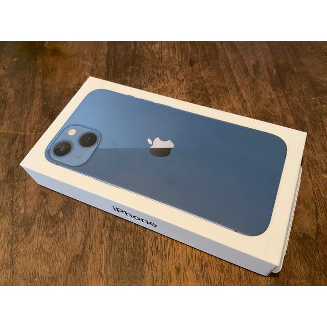 ふるさと割】 iPhone - アップル iPhone13 256GB ブルー simフリー