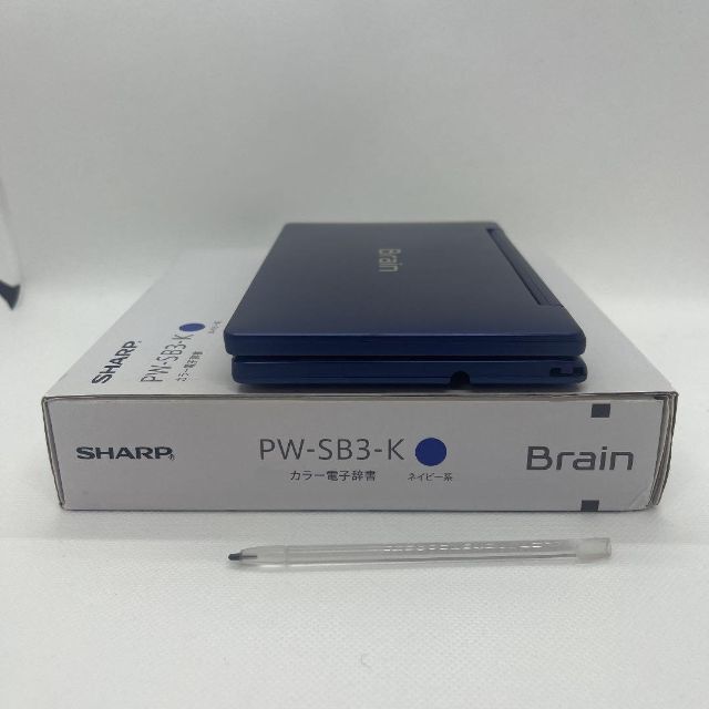 動作品】SHARP Brain PW-SB3-K カラー電子辞書 ネイビー 動作品】SHARP Brain PW-SB3-K カラー電子辞書 ネイビー