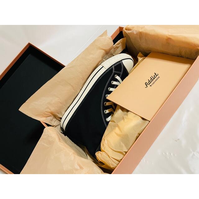 CONVERSE(コンバース)のCONVERSE ADDICT / COACH CANVAS HI 黒  新品 メンズの靴/シューズ(スニーカー)の商品写真