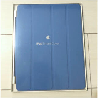 アップル(Apple)の【Apple純正】iPad Smart Cover（水色）(iPadケース)