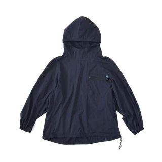 ワンエルディーケーセレクト(1LDK SELECT)のT.Cablin × Supply 別注 CREW HOOD アノラック 黒(ナイロンジャケット)