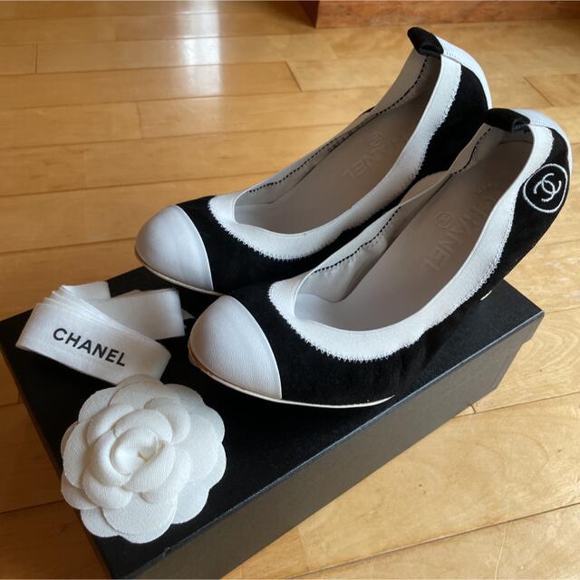 39お値下げ　シャネル CHANEL パンプス ココマーク スウェード パンプス