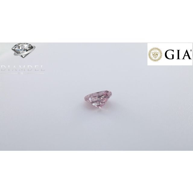 ピンクダイヤモンドルース/ F.I.P.PINK/ 0.28 ct. GIA 1