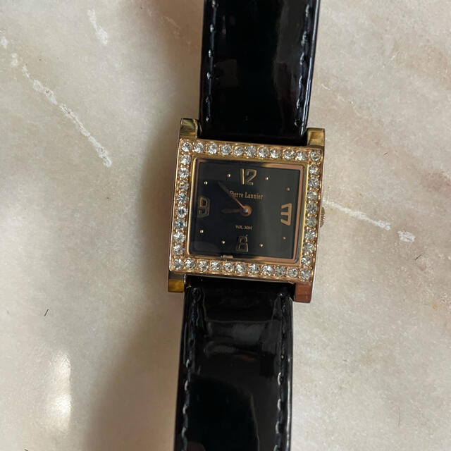 クリスマス特集2022 Pierre Lannier 半額以下　ピェール　ラニエ　腕時計　宝石入り　美品　　７４６ - 腕時計