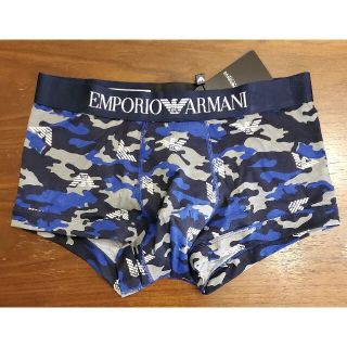 エンポリオアルマーニ(Emporio Armani)のエンポリオアルマーニ　新品　メンズ　ボクサーパンツ(カモフラ/ブルーS)(ボクサーパンツ)