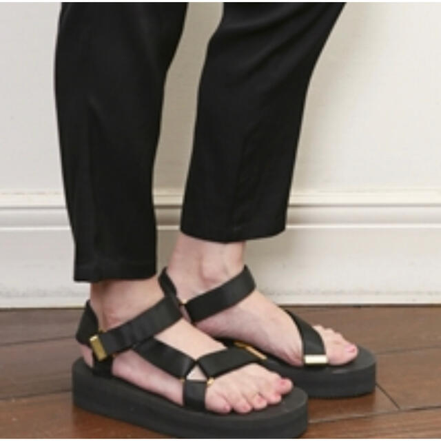 SUICOKE Suede Sandals Deuxieme Classe 黒