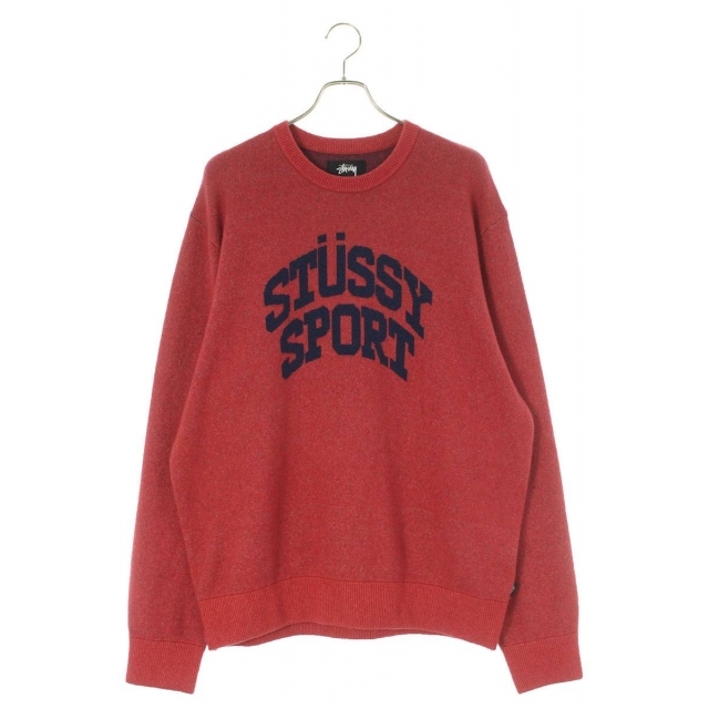 ステューシー Sport Sweater ロゴデザインニット XL
