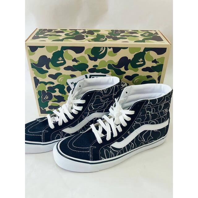 BAPE X VANS LINE ABC CAMO SK8 HI