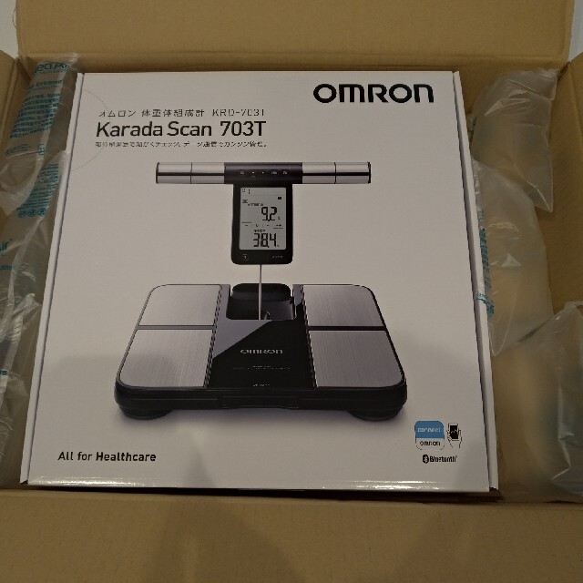 オムロン 体組成計 体重計 OMRON KRD-703T 最新モデル - 美容/健康 オムロン 体組成計 体重計 OMRON KRD-703T 最新モデル - 美容/健康