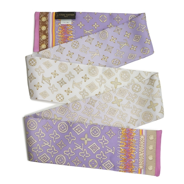 【カテゴリ】 LOUIS VUITTON - ルイ ヴィトン シルク バンドー モノグラム マップ スカーフ(新品・未使用品)の通販 by ブランドシティ|ルイヴィトンならラクマ のブランド