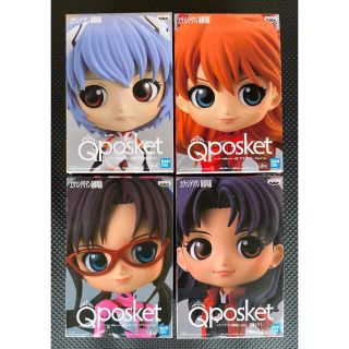 バンプレスト(BANPRESTO)の【 Bカラーセット 】Qposket ヱヴァ新劇場版4体セット(アニメ/ゲーム)