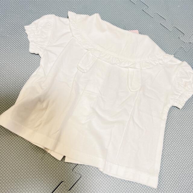 coeur a coeur(クーラクール)のクーラクール　ブラウス キッズ/ベビー/マタニティのキッズ服女の子用(90cm~)(Tシャツ/カットソー)の商品写真