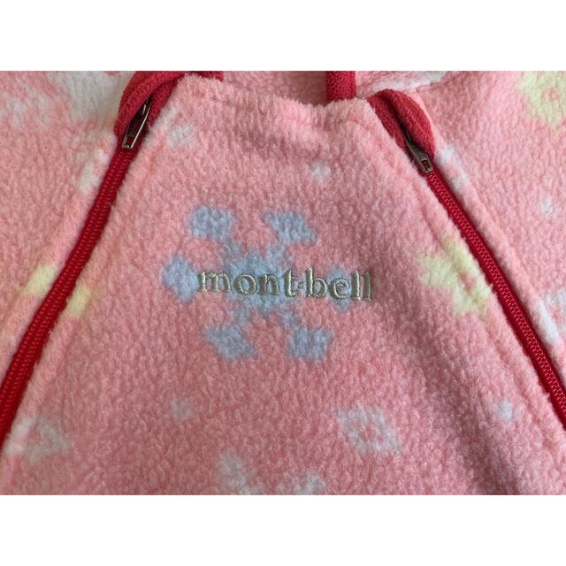 mont bell(モンベル)のモンベル　フリース　ジャンプスーツ キッズ/ベビー/マタニティのベビー服(~85cm)(ジャケット/コート)の商品写真