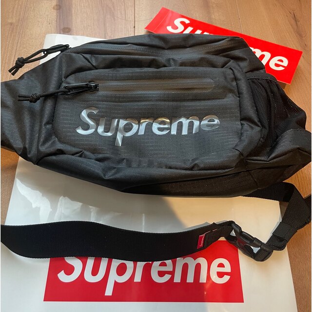 21SS Supreme Sling Bag Black