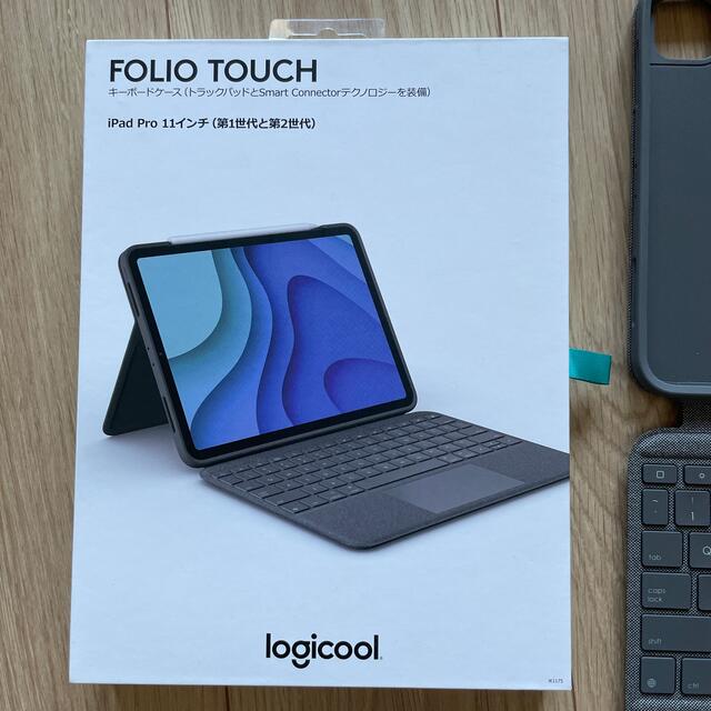 Logicool iPad Pro 11 インチ対応 トラックパッド搭載・キーボ スマホ/家電/カメラのPC/タブレット(PC周辺機器)の商品写真
