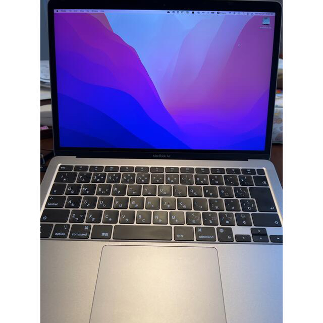 メール便不可】 M1 2020 Air MacBook - Apple 8GB スペースグレー