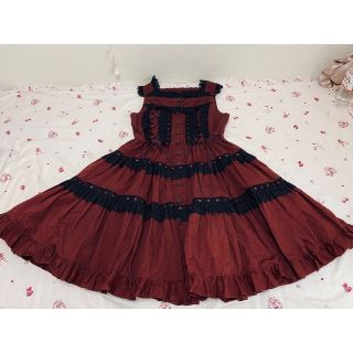 アンジェリックプリティー(Angelic Pretty)のコルネット　ジャンパースカート(ひざ丈ワンピース)